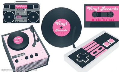 矢量音乐产品图片素材
