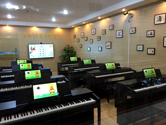 “维也纳金色大厅”搬进童博会 海诺大展钢琴魅力_日照社会_日照大众网