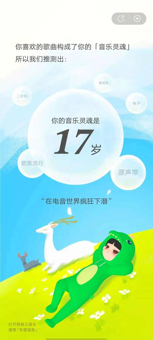 一年一度音乐成分查询 你今年是二次元吗